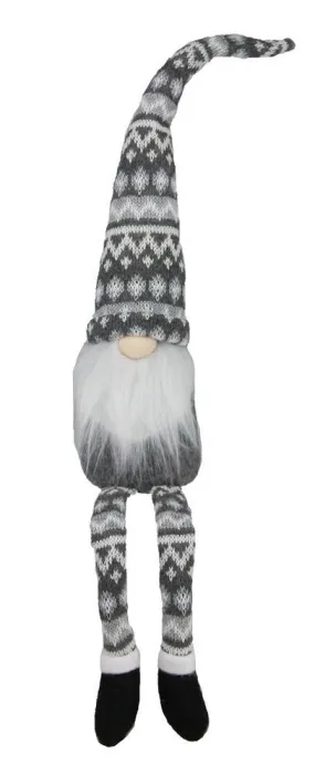 17" Grey Sweater Gnome