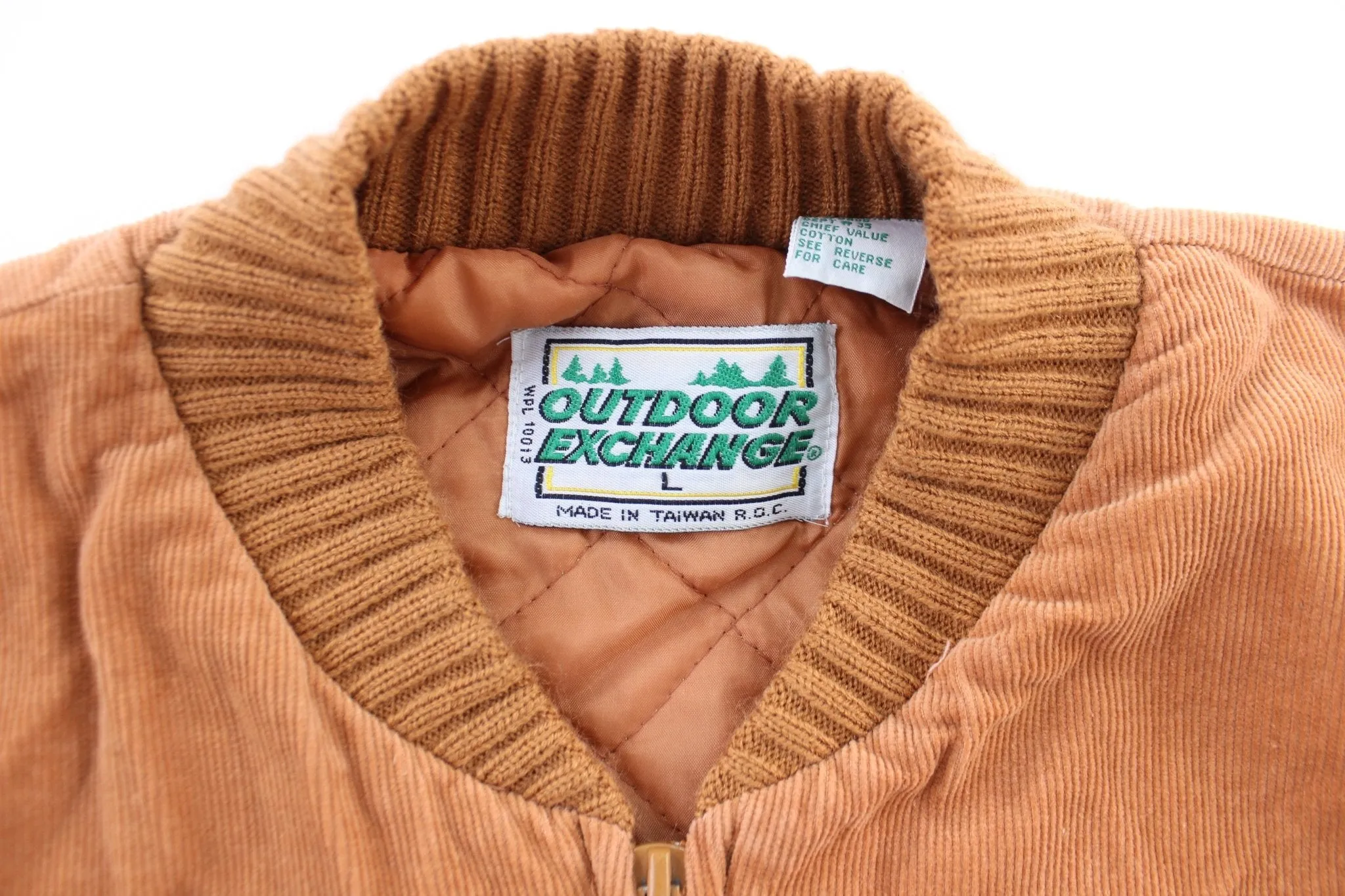 80's Outdoor Exchange Bronze Zip Up Vest