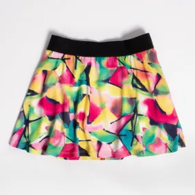 Abstract Knit Skirt