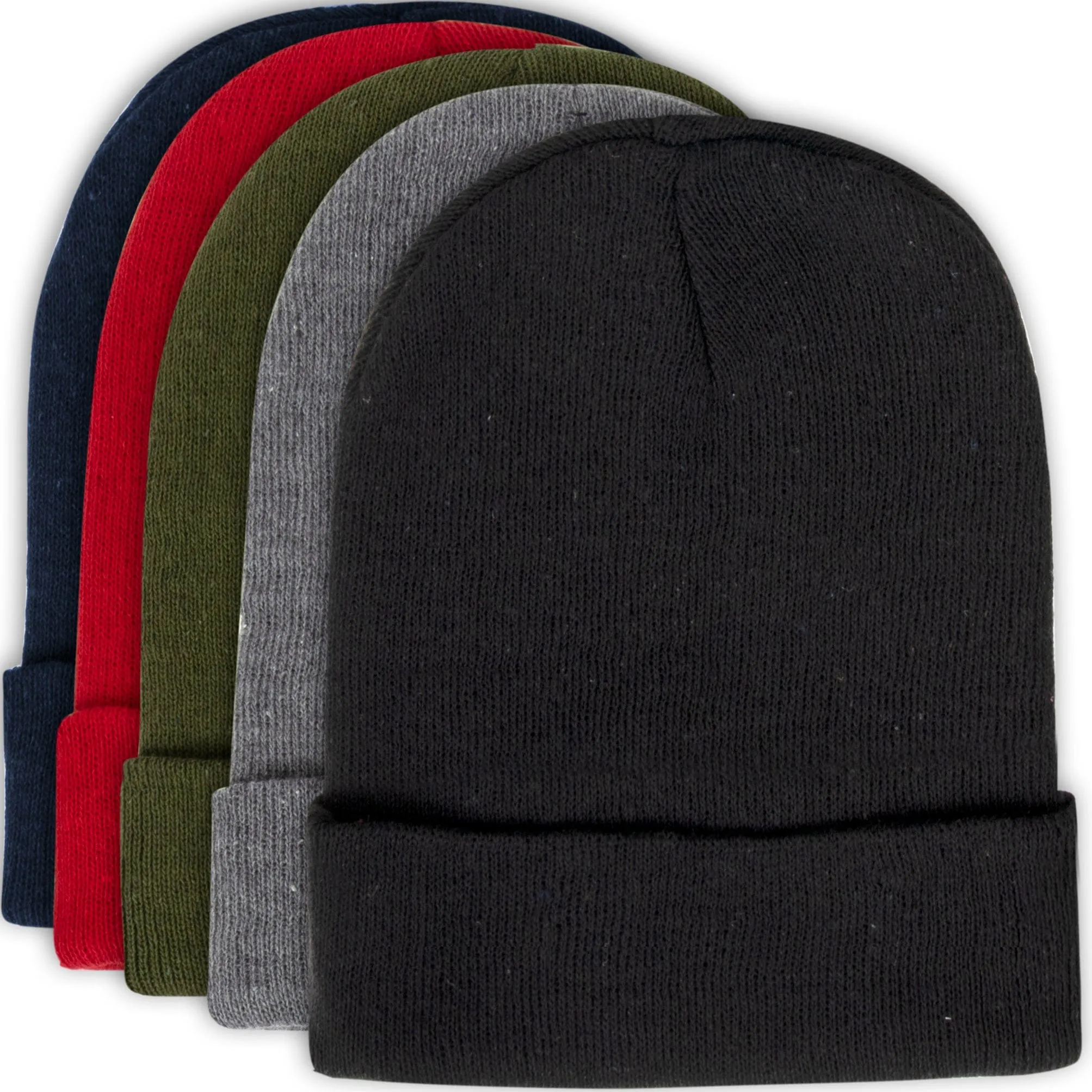 Adult Knit Hat Beanie – 5 Colors