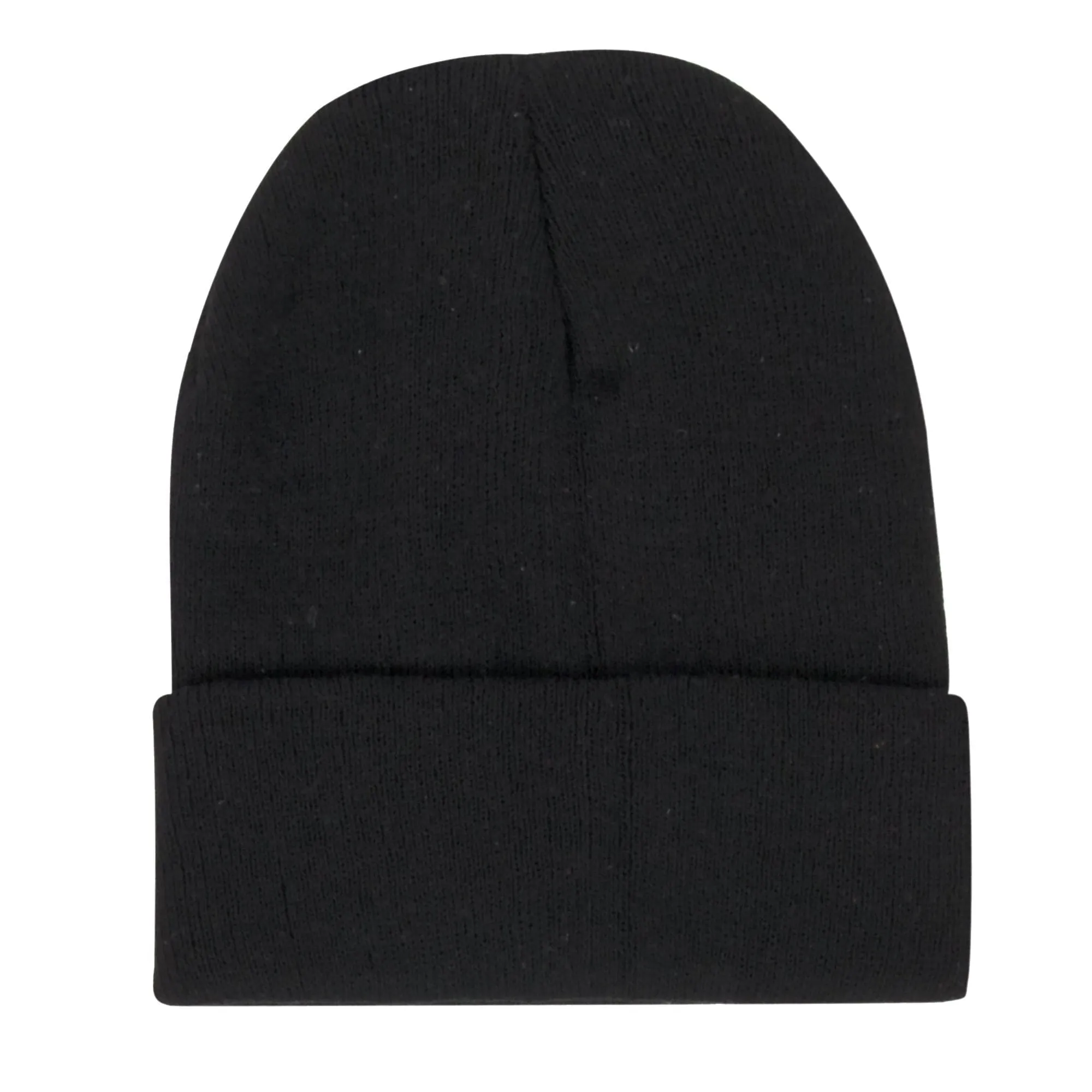 Adult Knit Hat Beanie – Black