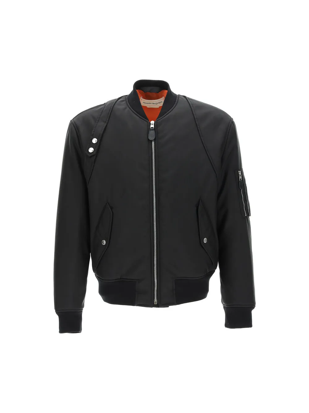 Alexander McQueen Harness MA-1 Bomber Jacket