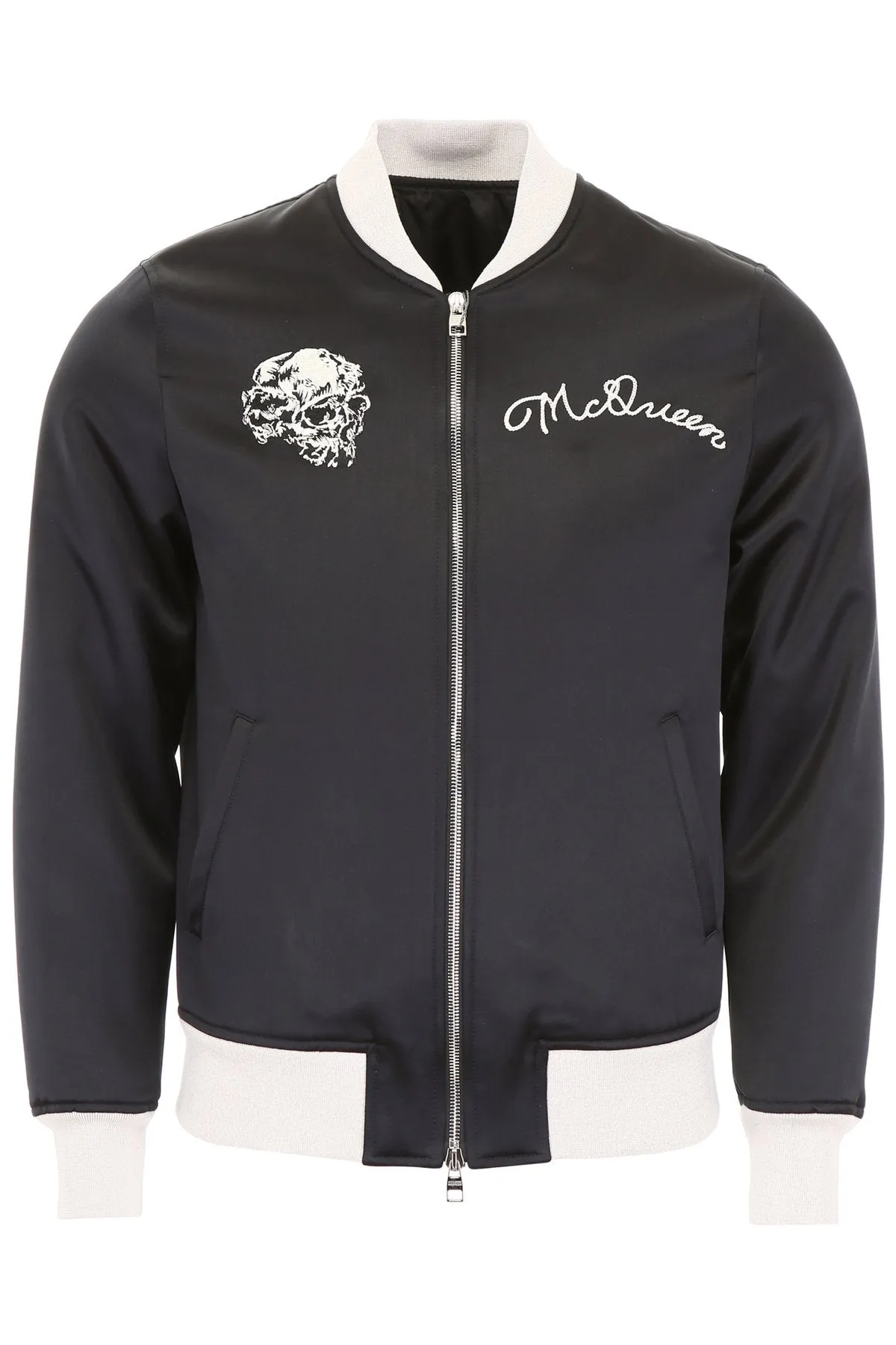 Alexander McQueen Skeleton Bomber Jacket