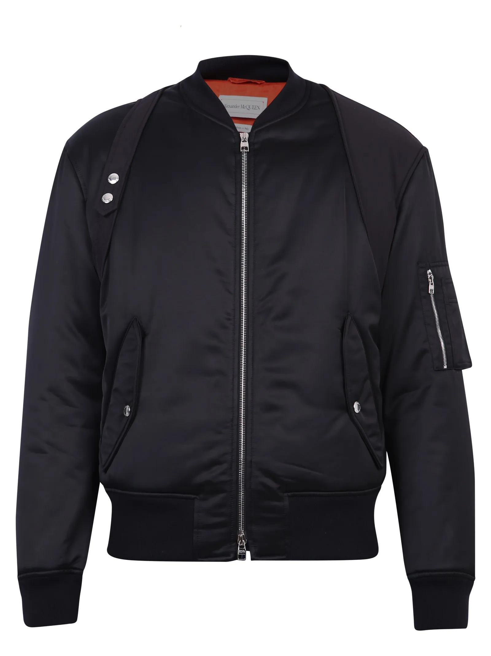 Alexander McQueen Zipped Bomber Jacket