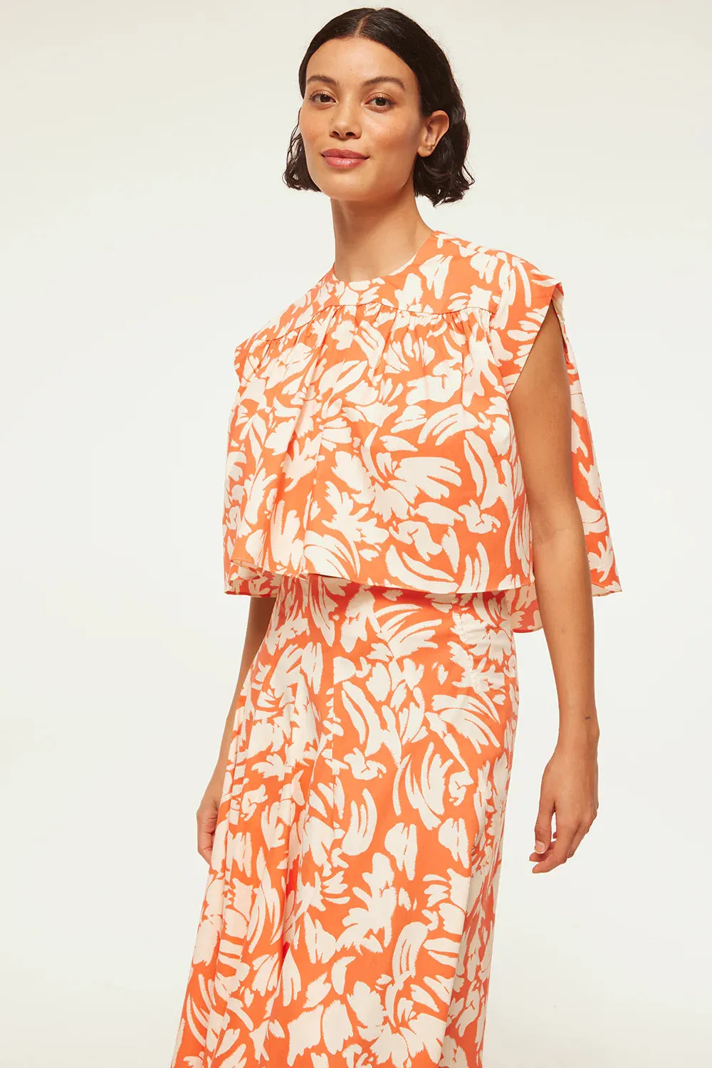 Alina Top - Patmos Tangerine