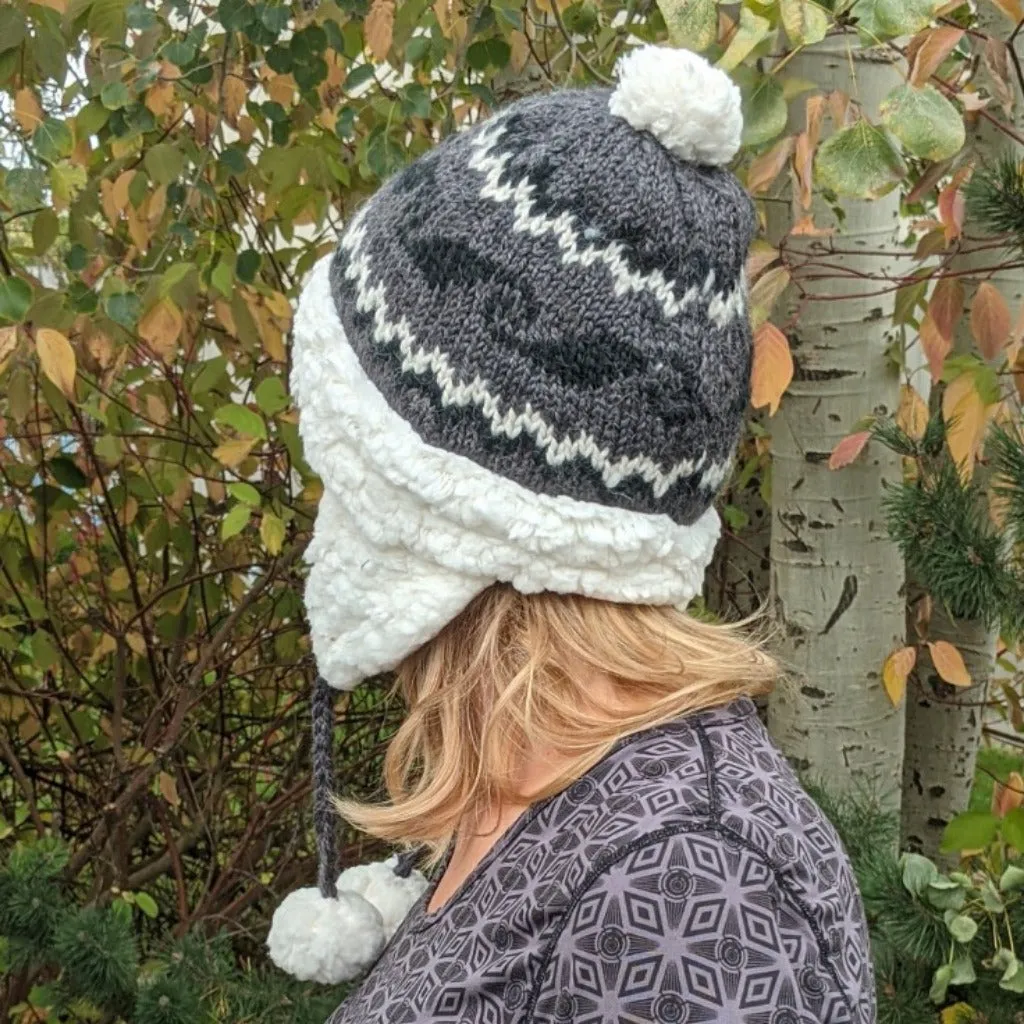 Alpaca Flip Flap Hat