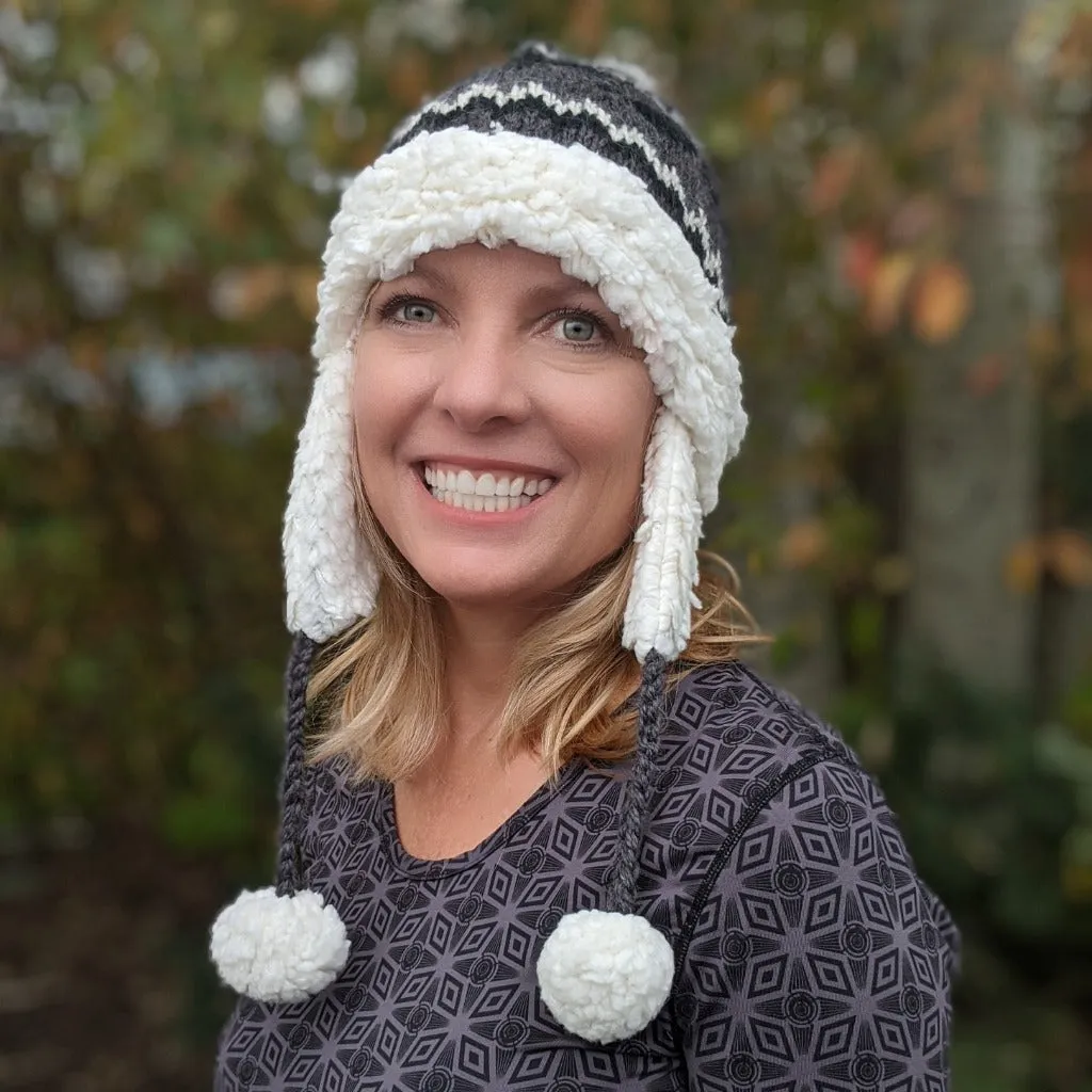 Alpaca Flip Flap Hat