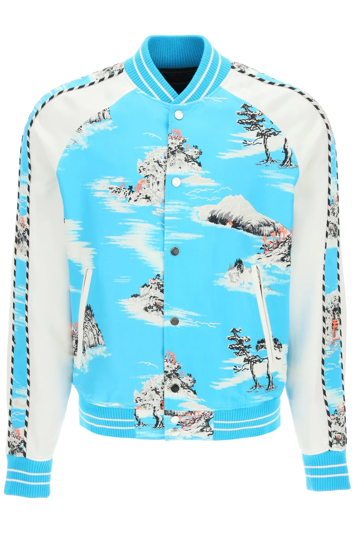 Amiri Hawaiian Bomber Jacket