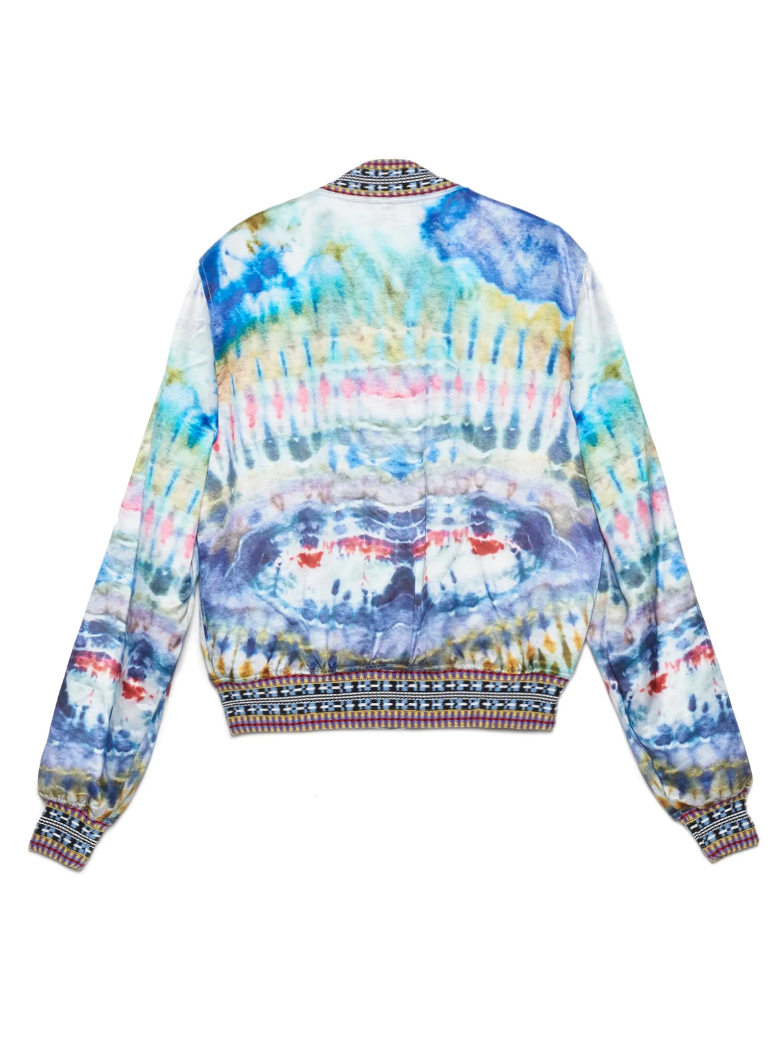 Amiri Tie Dye Print Bomber Jacket