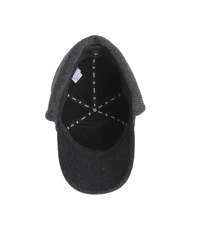 ANEW Men's Wool Knit Ball Cap - Black