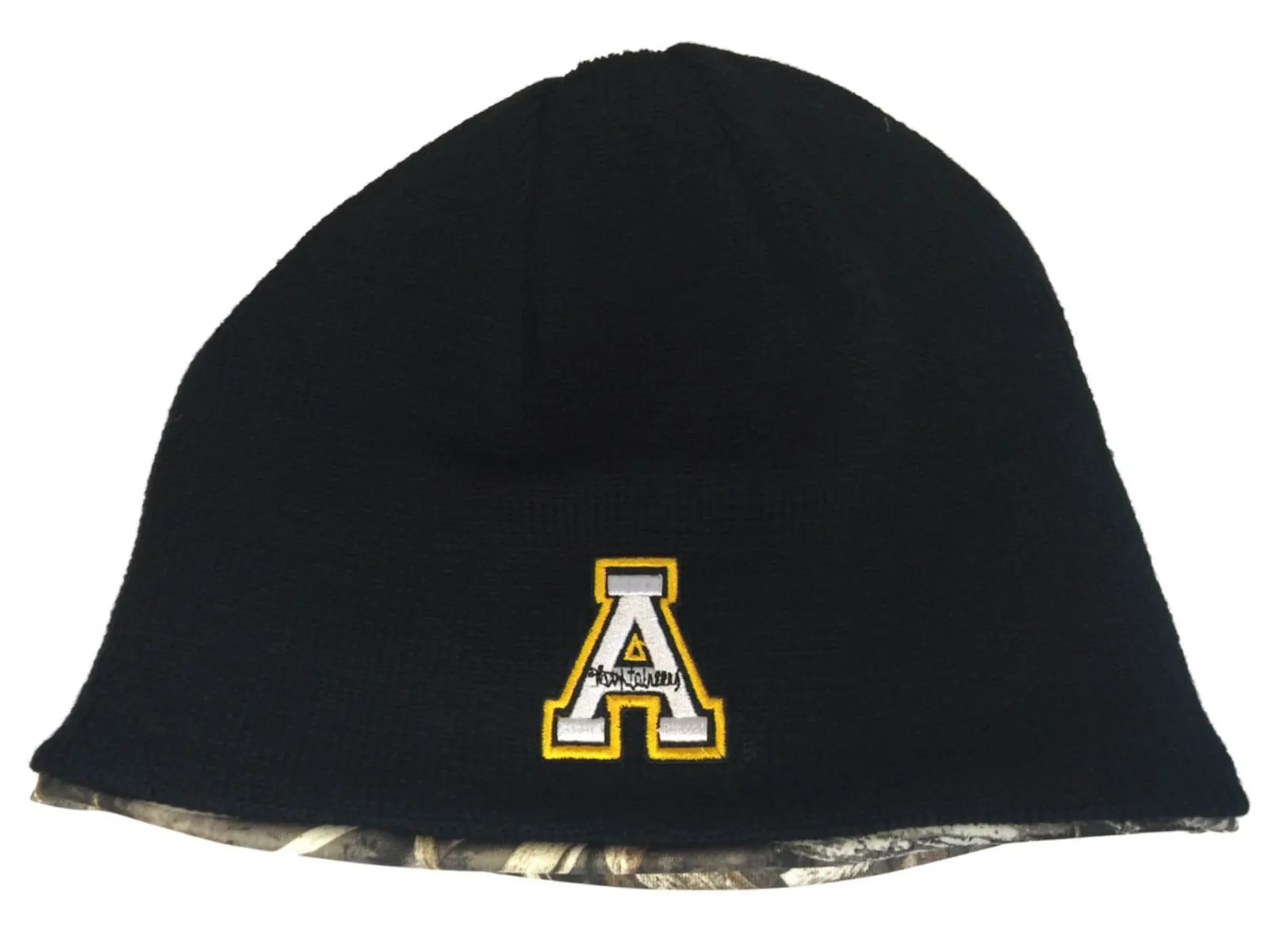 Appalachian State Mountaineers TOW Realtree Max5 Seasons Reverse Beanie Hat Cap