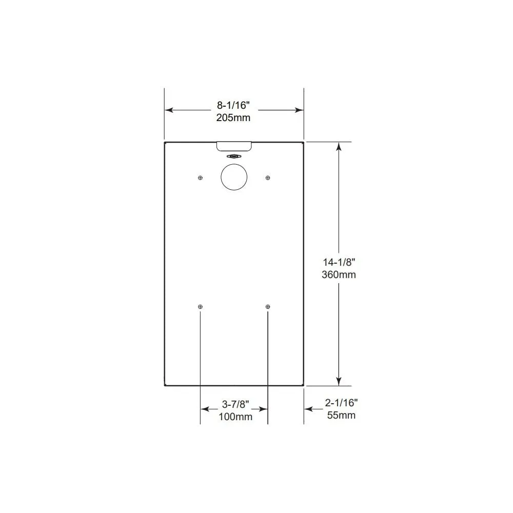 B-35139 TrimLineSeries Sanitary Disposal Unit