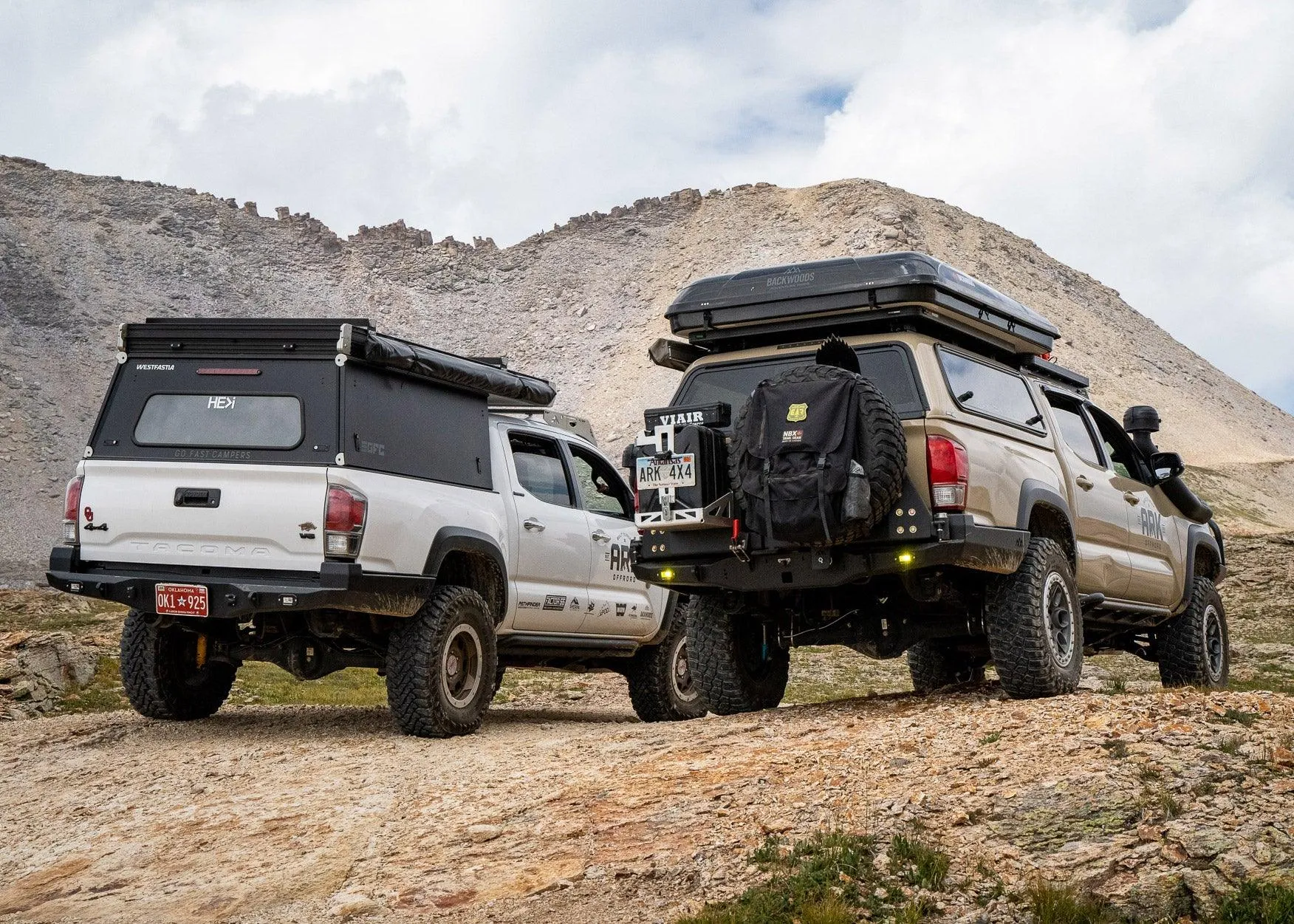 Backwoods Adventure Mods - Hi-Lite High Clearance Rear Bumper - Toyota Tacoma (2016-2023)