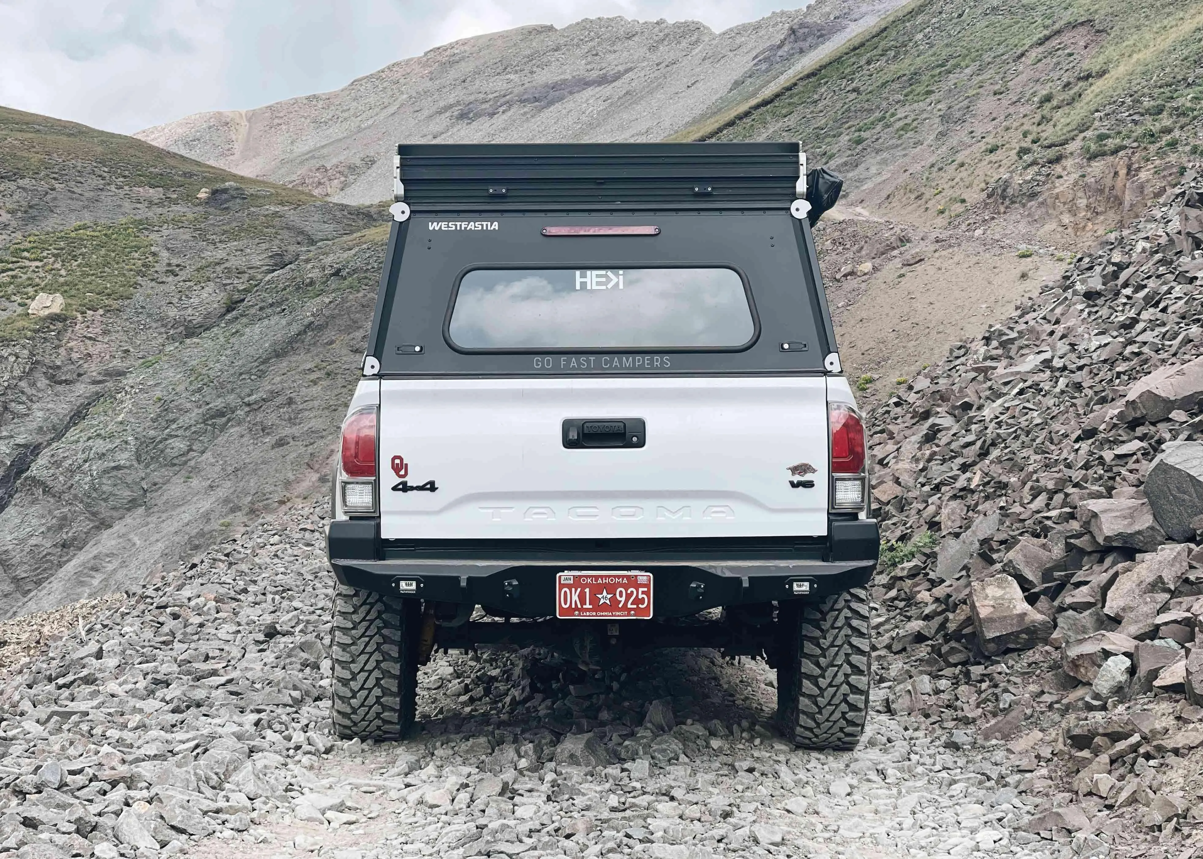 Backwoods Adventure Mods - Hi-Lite High Clearance Rear Bumper - Toyota Tacoma (2016-2023)