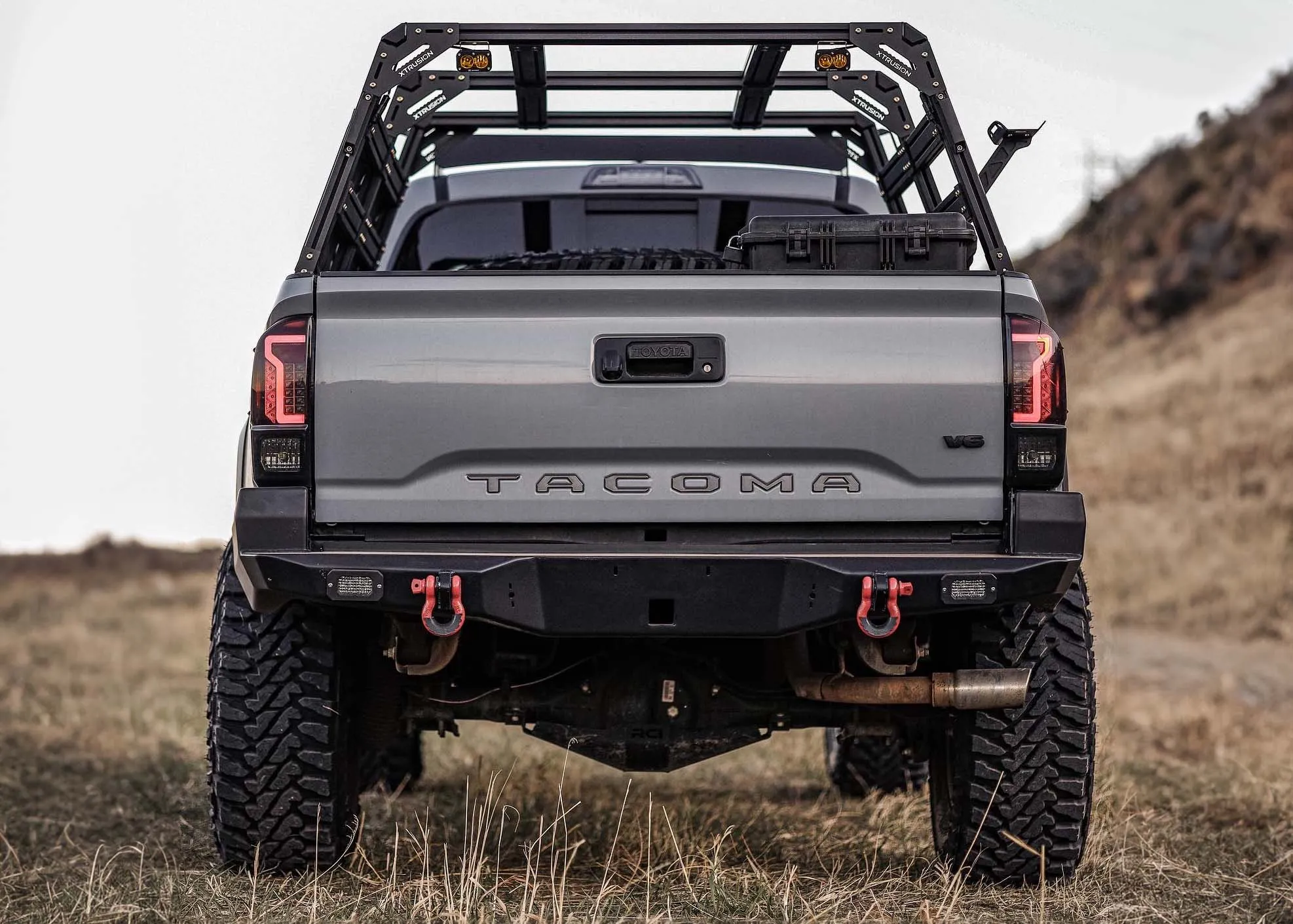 Backwoods Adventure Mods - Hi-Lite High Clearance Rear Bumper - Toyota Tacoma (2016-2023)