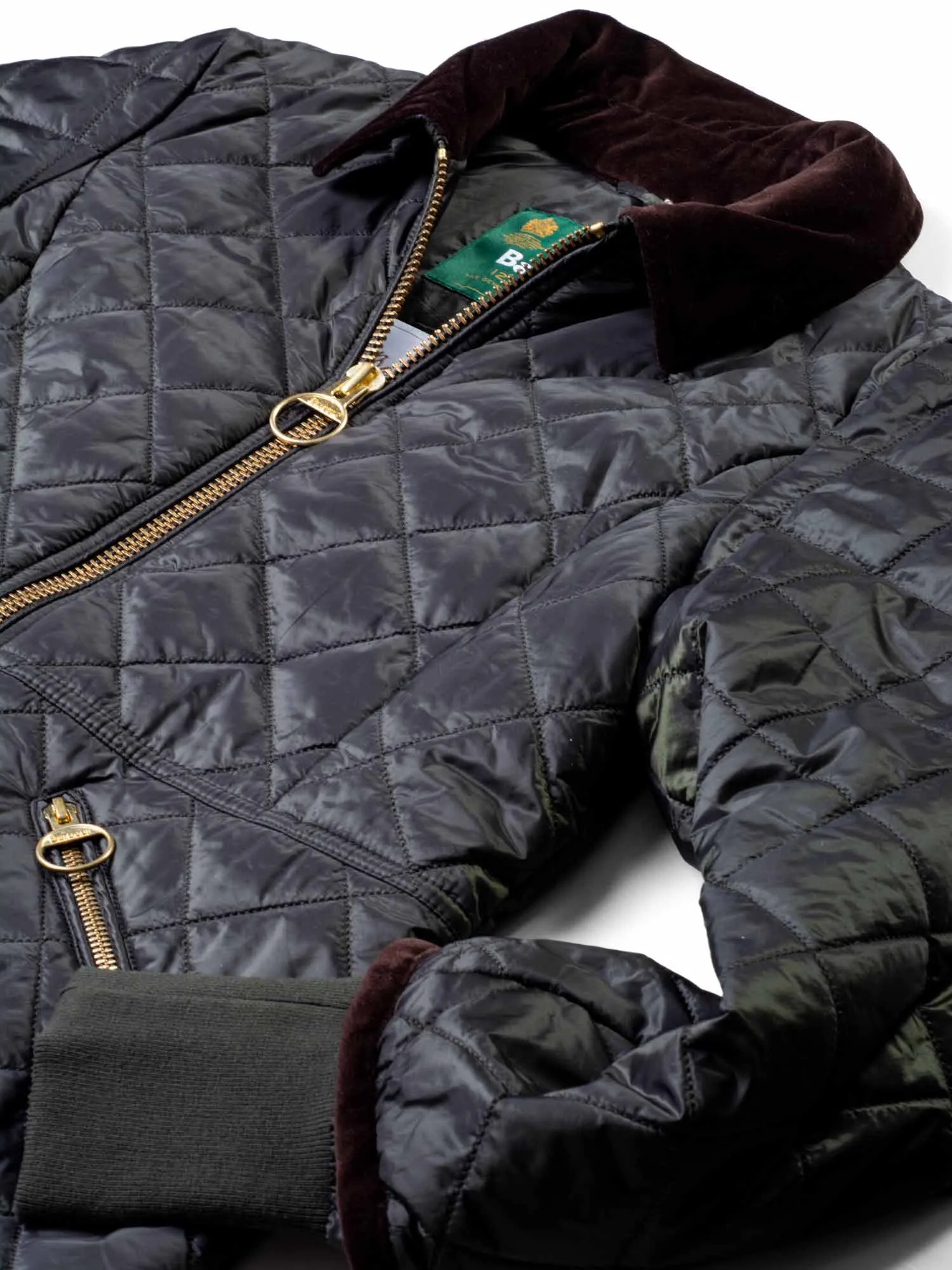 Barbour Icons Liddesdale Quilted Coat Green