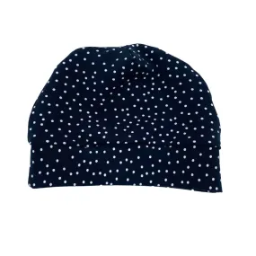 Beanie Hat in Little Kid: Dots on Black