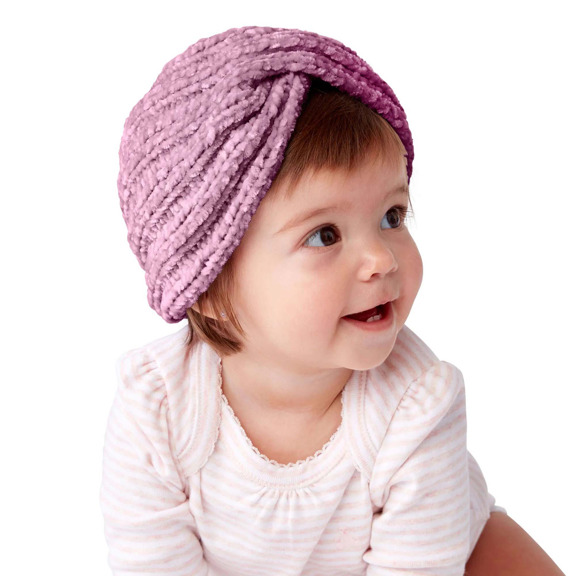 Bernat Knit Baby Turban