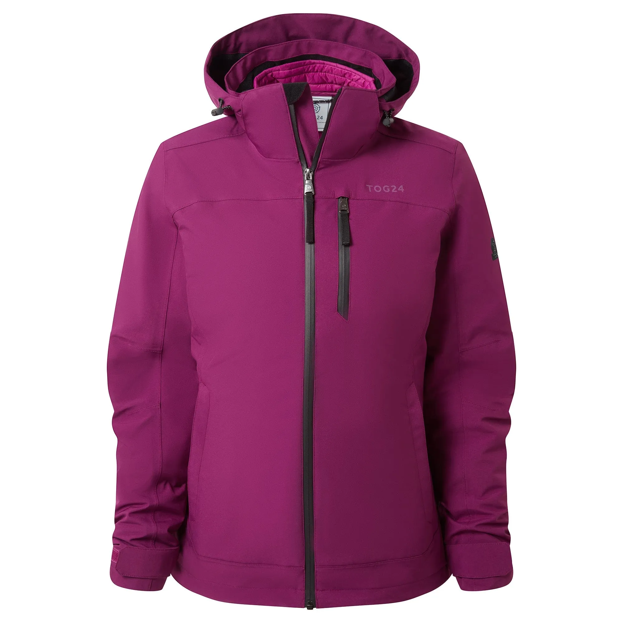 Beverley Womens 3-in-1 Waterproof Jacket - Purple Berry