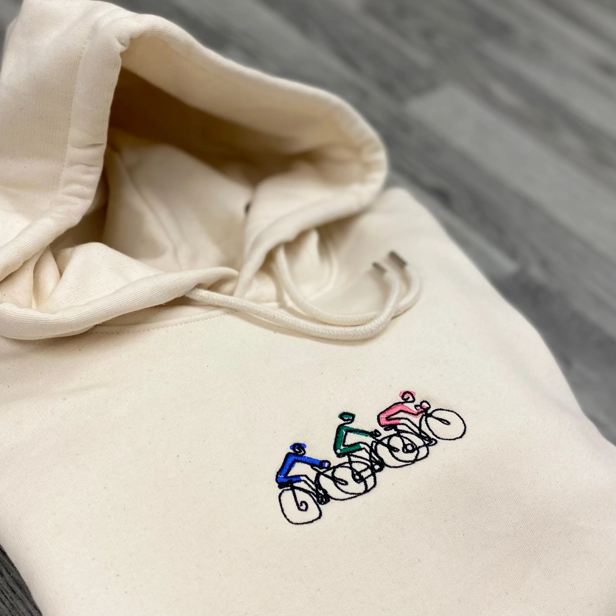 Bike Tour Embroidered Hoodie (w)