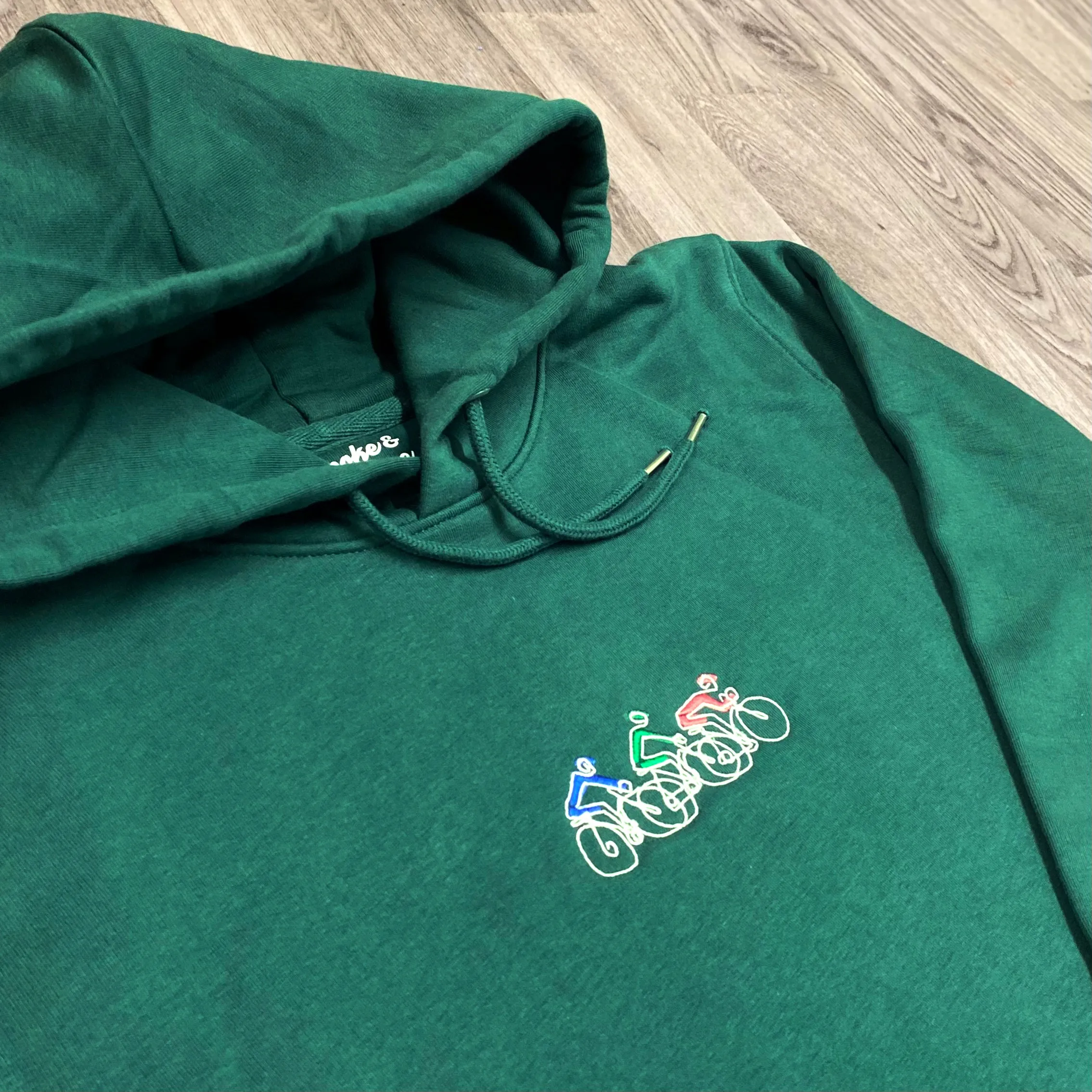 Bike Tour Embroidered Hoodie (w)