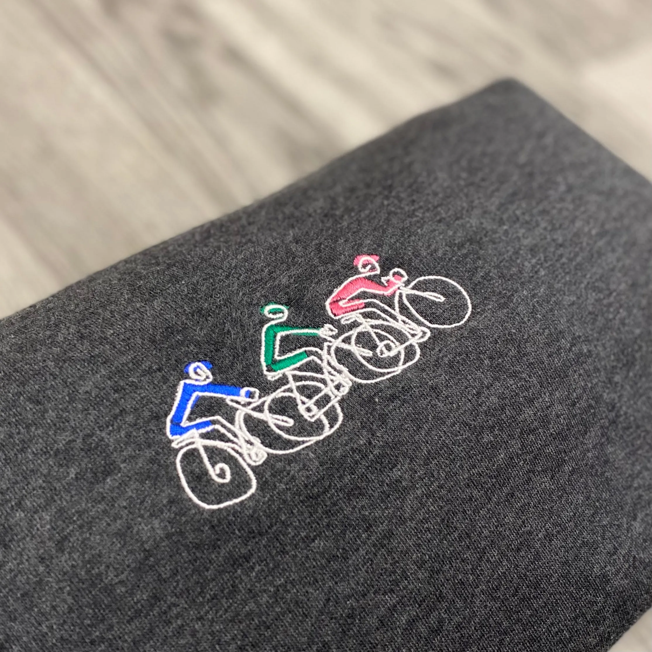 Bike Tour Embroidered Hoodie