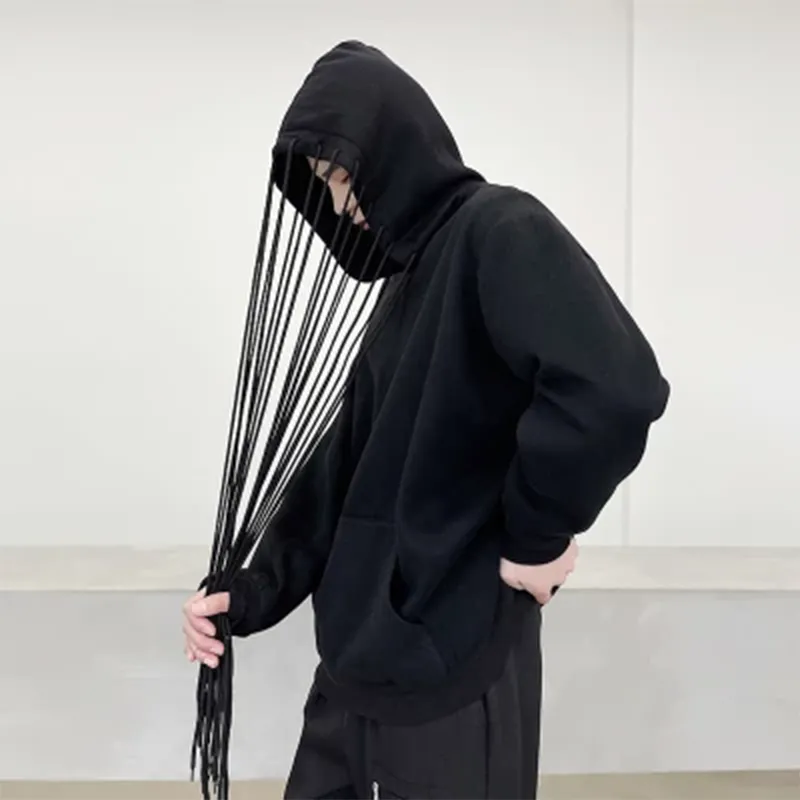 Black Hoodies With Strings