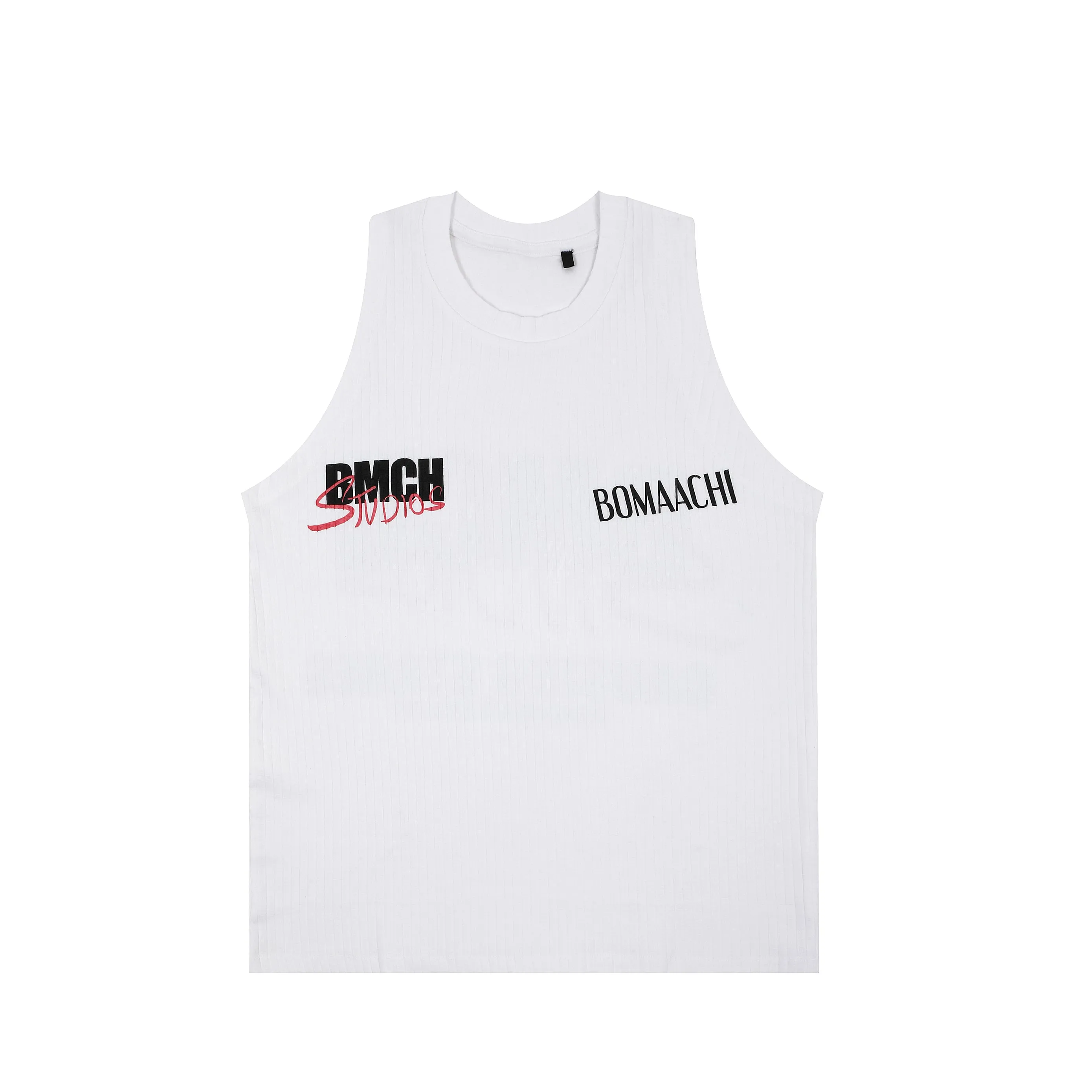 BMCH STUDIOS White Regular Fit Vest