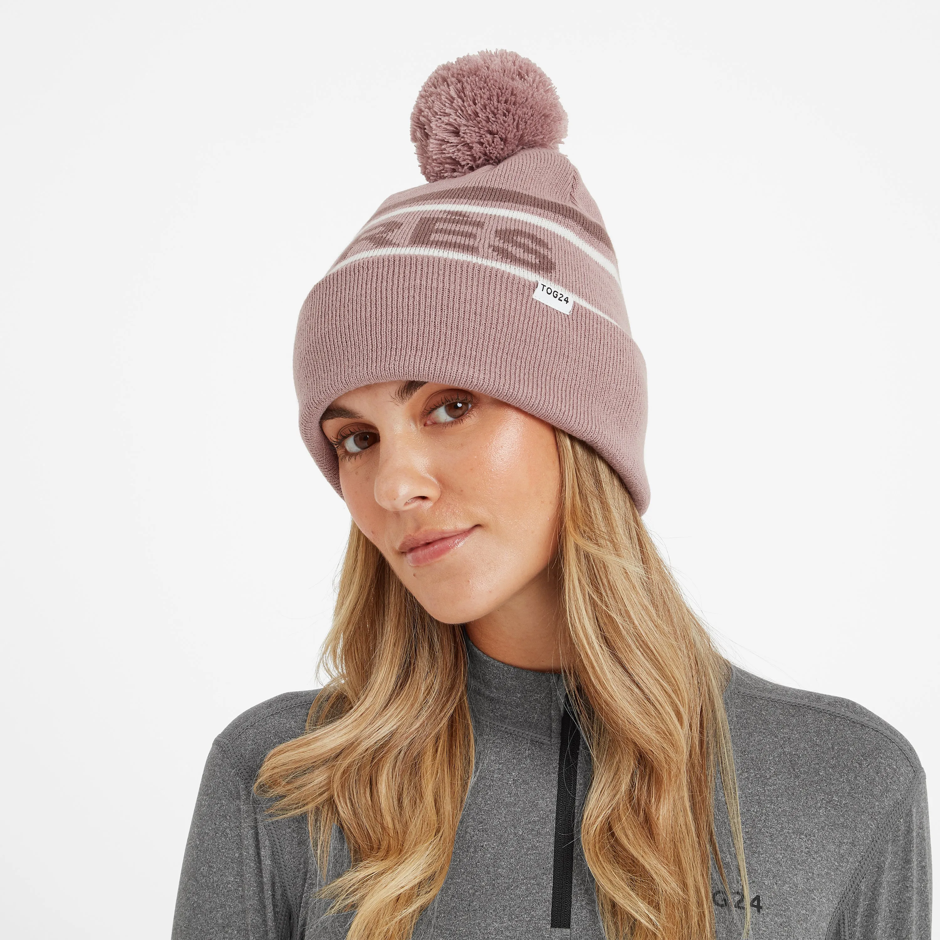 Brixen Knit Hat - Faded Pink