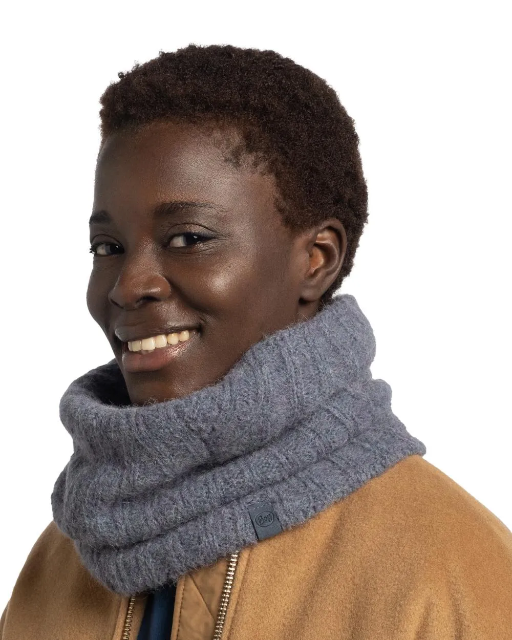 Buff Nerla Knitted Neck Warmer