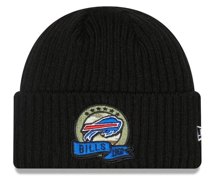 Buffalo Bills 2022 Salute To Service Knit Beanie