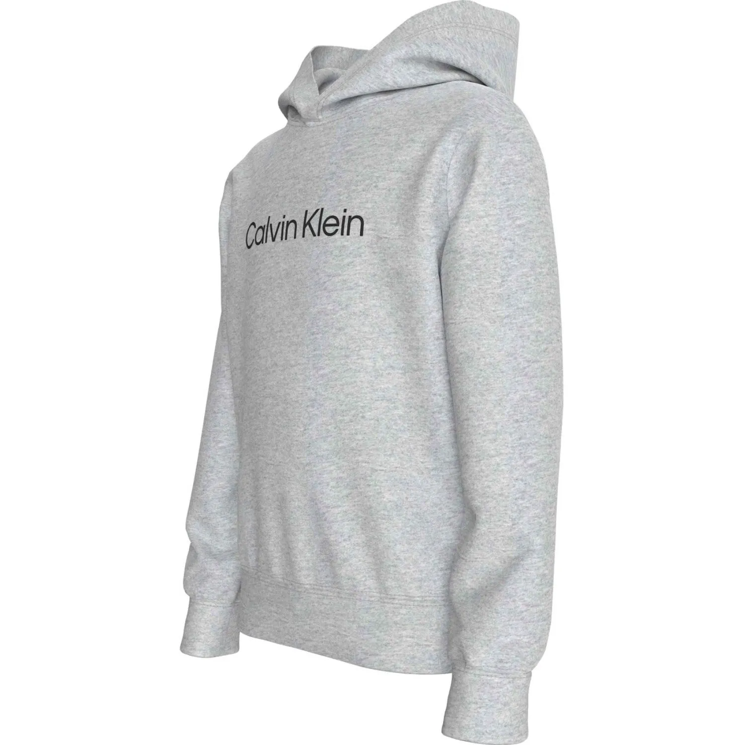 Calvin Klein Ivory Grey Heather Inst. LAndo Reg. Terry Hoodie