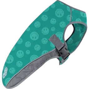 Canada Pooch Cooling Vest WetRveal Smiley Green