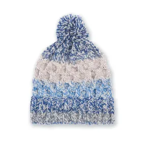 Caron Honeycomb Knit Hat