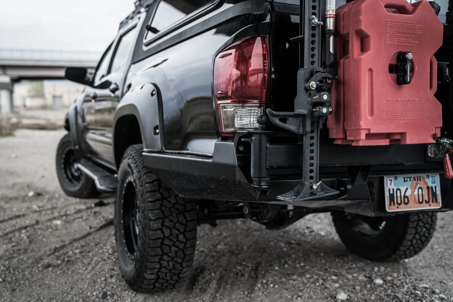 CBI Off Road Toyota Tacoma High Clearance Swing Arm Rear Bumper | 2016-2022