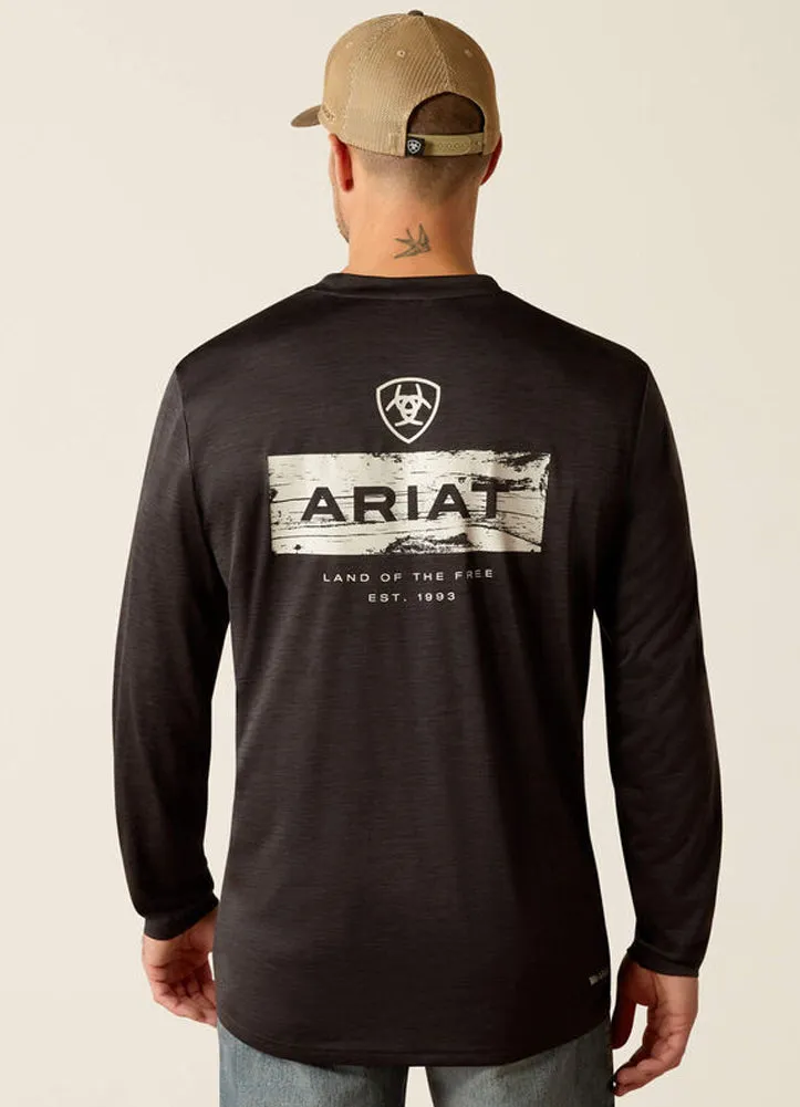 Charger Stacks LS in Black by Ariat