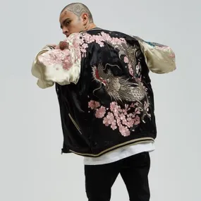 Cherry Blossoms Bomber Jacket