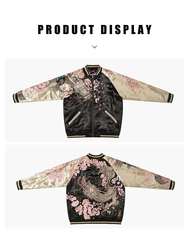 Cherry Blossoms Bomber Jacket