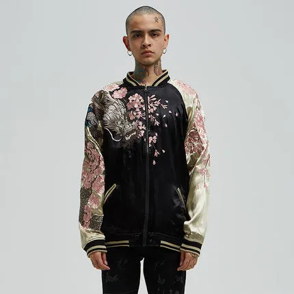 Cherry Blossoms Bomber Jacket