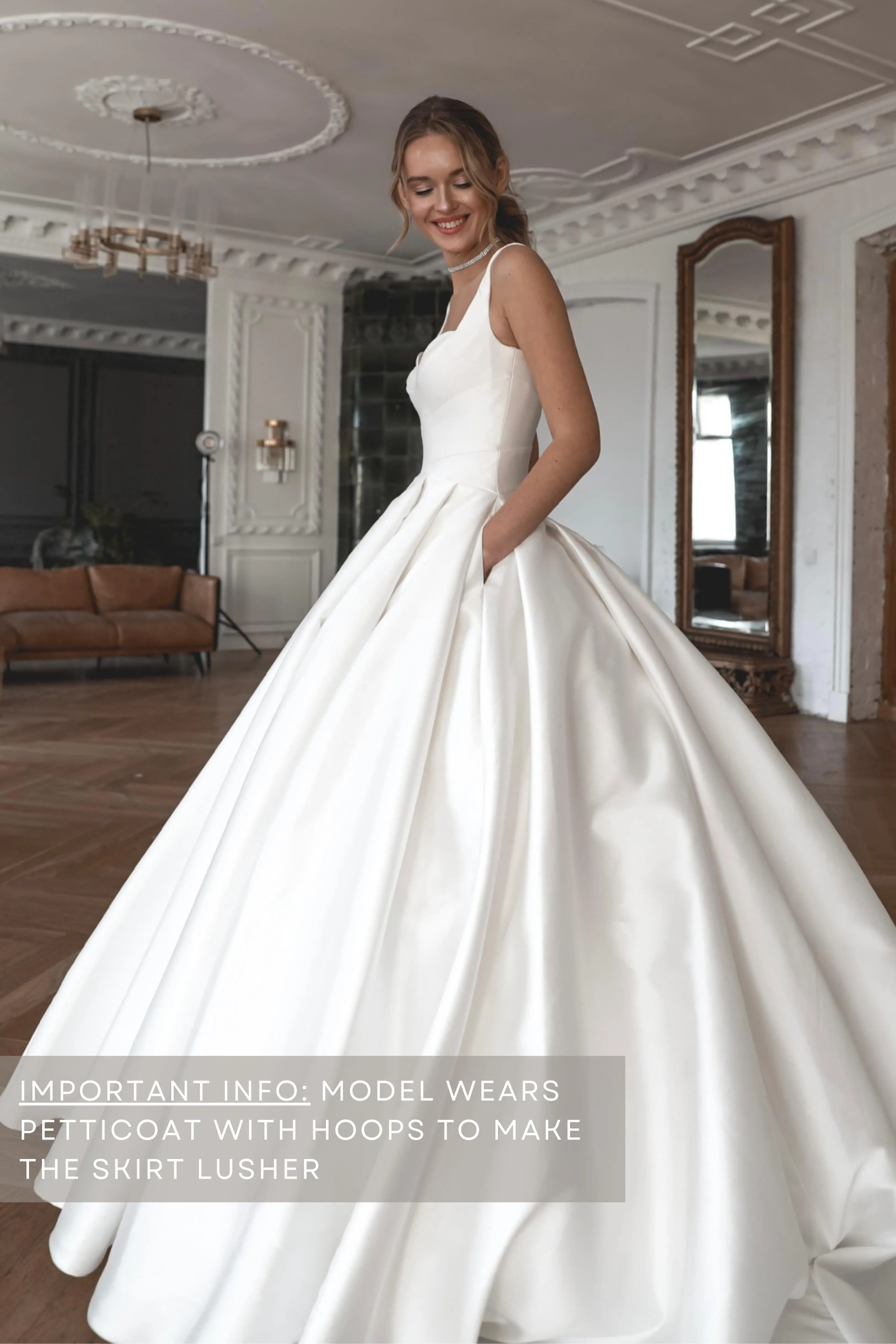 Classic Mikado Ball Gown Priscilla