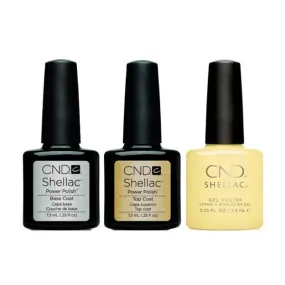 CND - Shellac Combo - Base, Top & Jellied