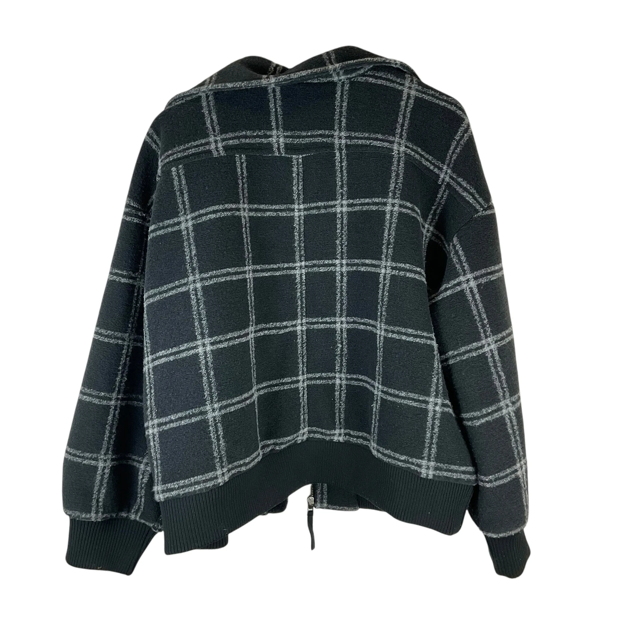 Coat Puffer & Quilted By Universal Thread In Plaid Pattern, Size: Xl