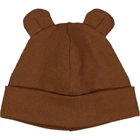 Cozy Me Ribbed Bear Beanie