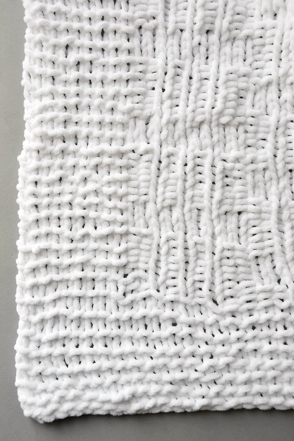 Crosshatch Baby Blanket