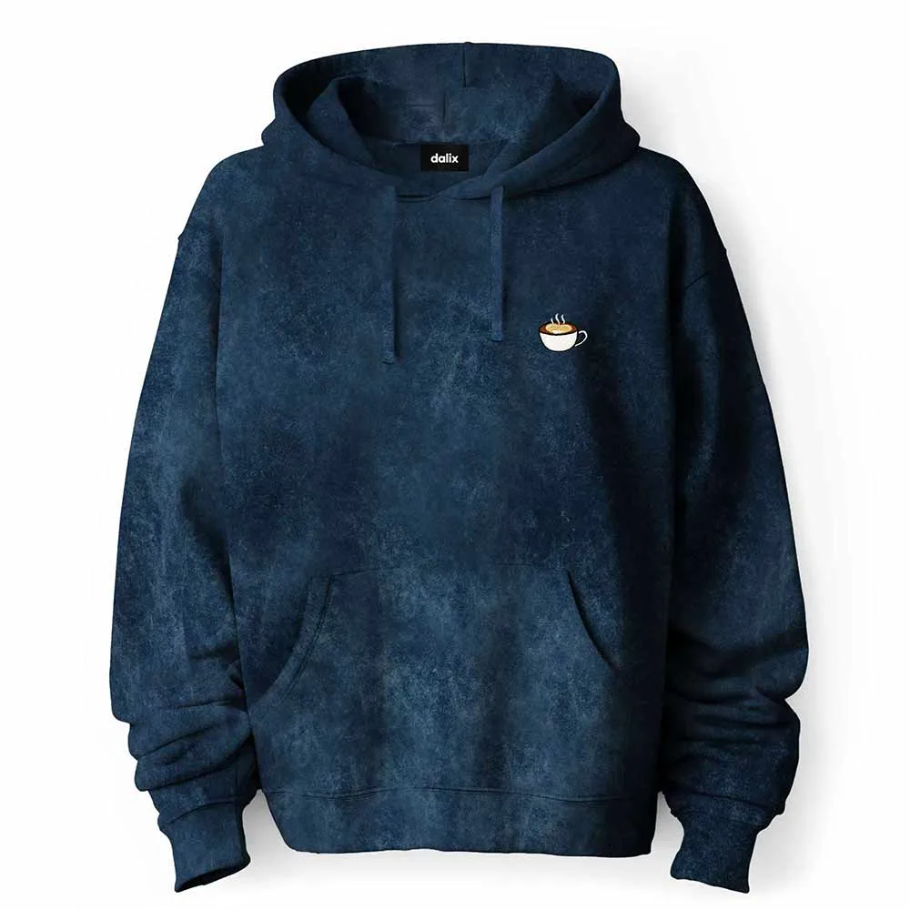 Dalix Cappuccino Mineral Wash Hoodie