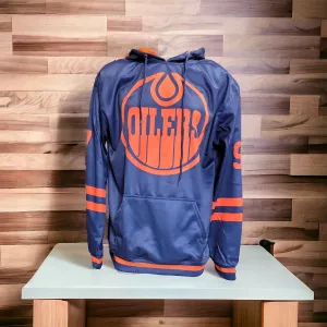 Dark Blue Oilers Hoodie