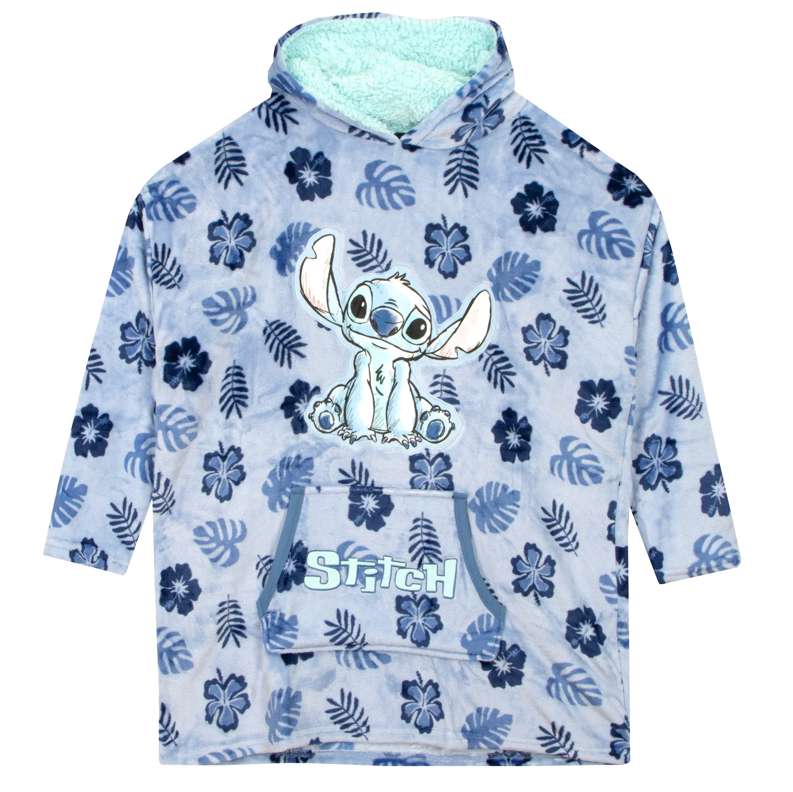 Disney Lilo And Stitch Womens Hoodie Blanket