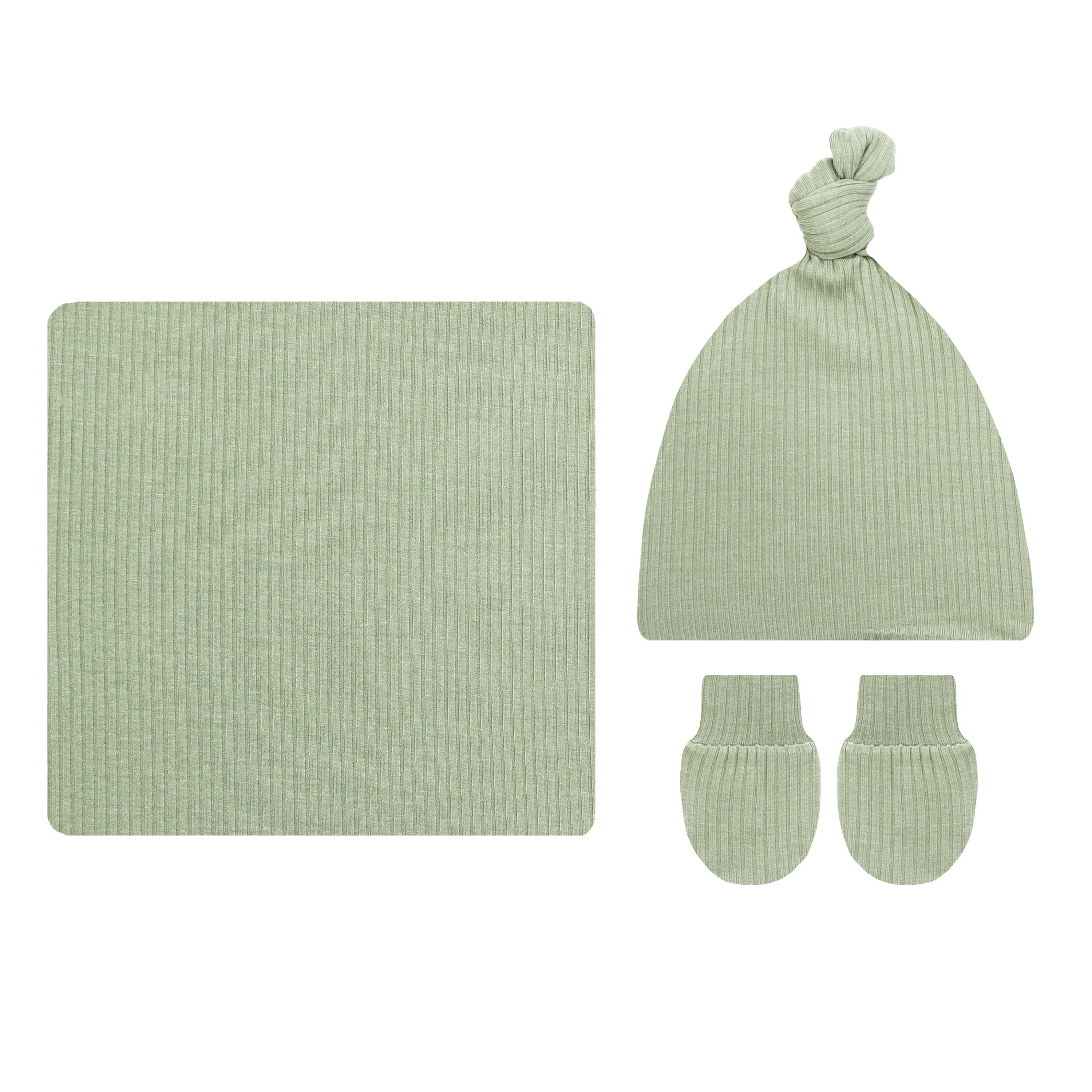 Ellis Ribbed Newborn Hat Bundle