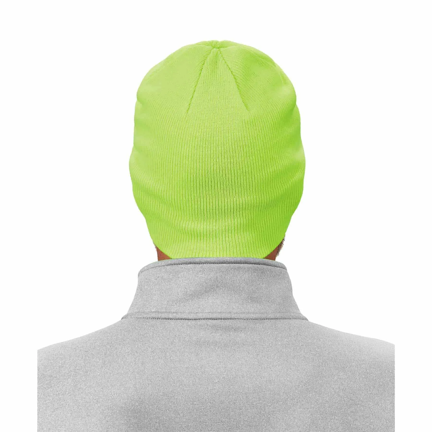 Ergodyne 16813 6812  Lime Rib Knit Beanie