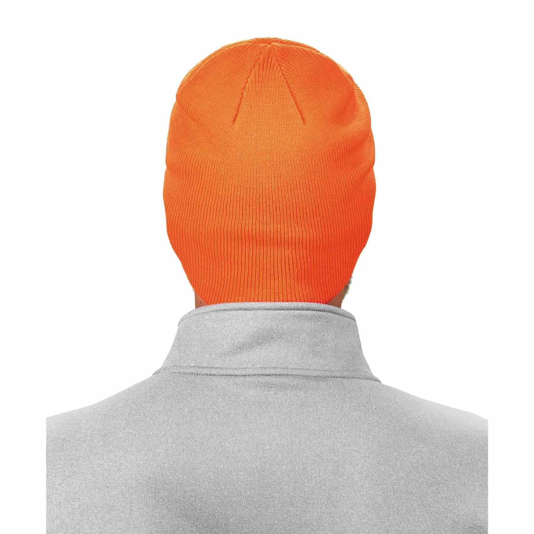 Ergodyne 16814 6812  Orange Rib Knit Beanie